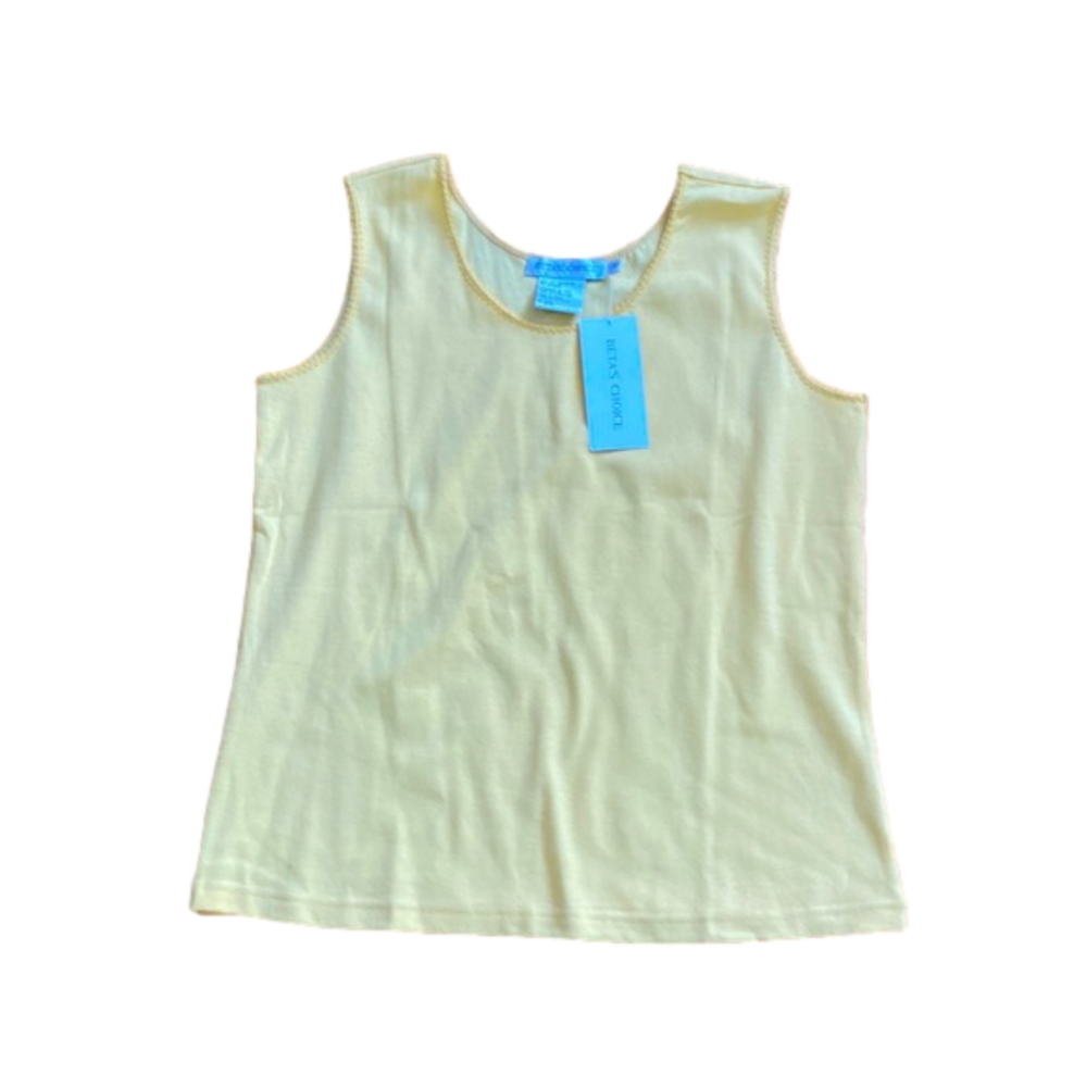 NWT YELLOW TANK LARGE
